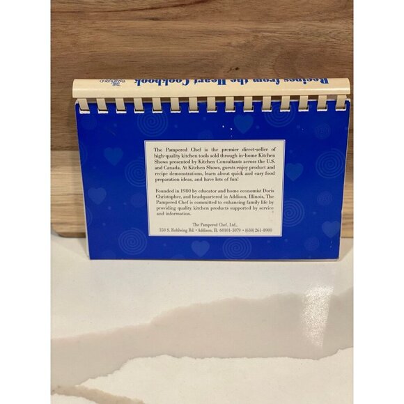 Pampered Chef Recipes from the Heart Cookbook 1997 | Vintage Spiral-Bound - Picture 2 of 4